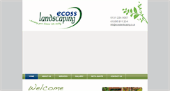 Desktop Screenshot of ecosslandscaping.co.uk