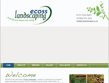 Tablet Screenshot of ecosslandscaping.co.uk